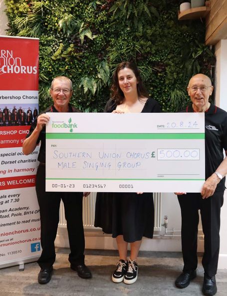 Southern Union Chorus charity food bank